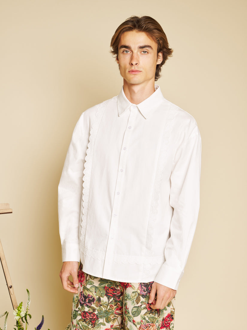 Tops Pearled White | Sister Jane near me