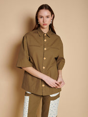 Shirts Khaki Green | Sister Jane near me