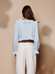 Tops Cornflower Blue | Sister Jane outlet