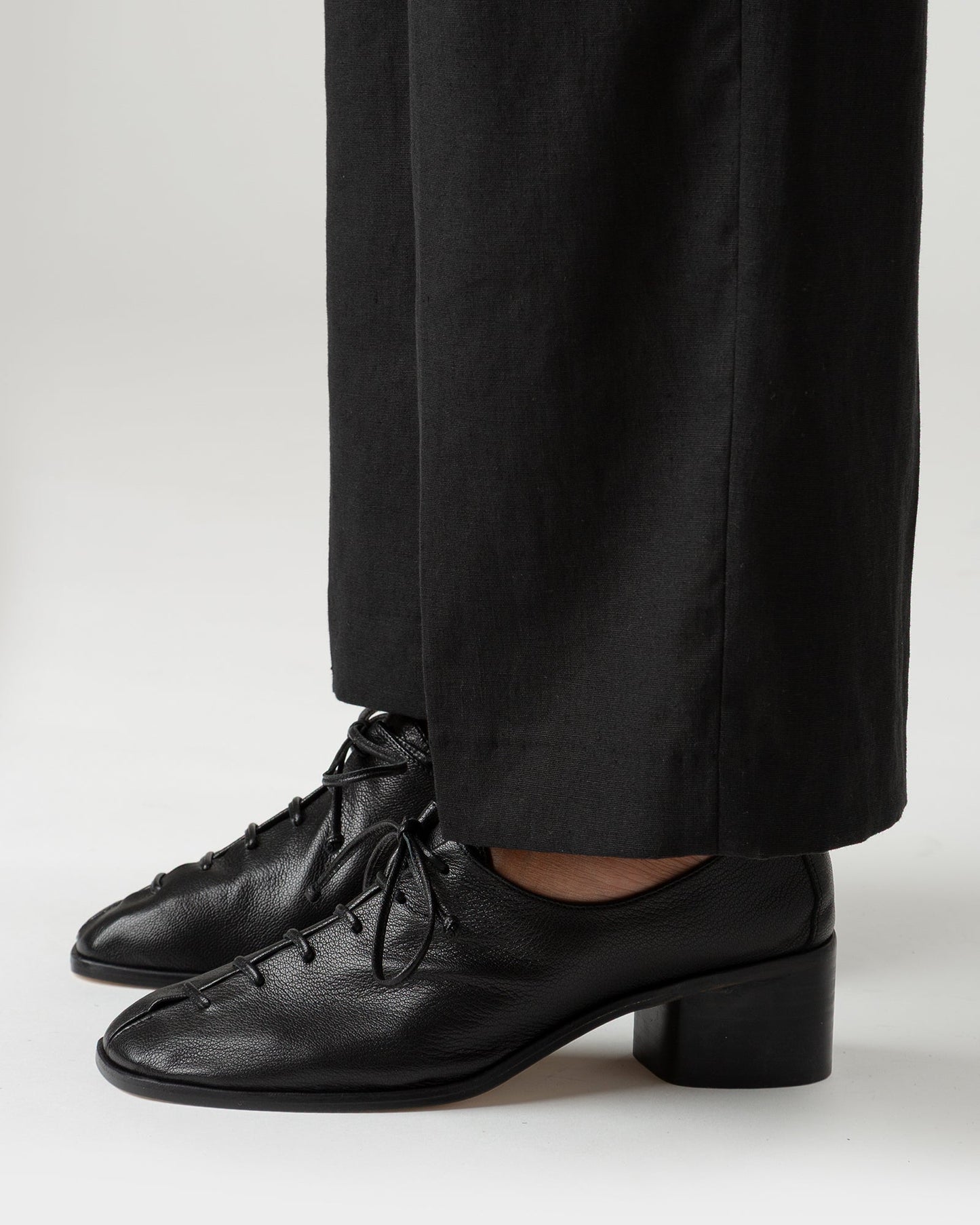 PLEGADA HEELED - Deconstructed Lace-up Shoe - Hereu near me