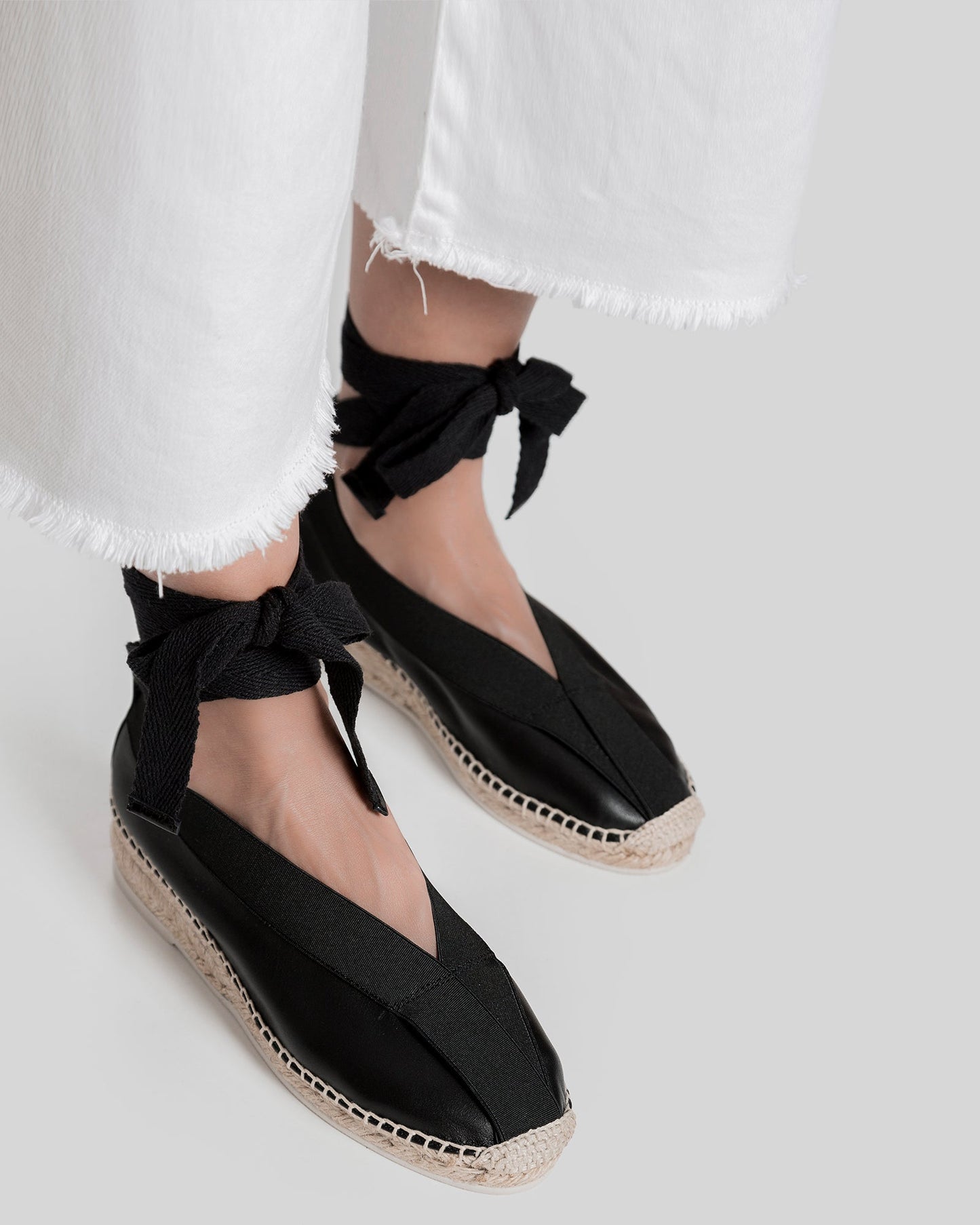 HORTA - Elasticated Espadrille Wedge - Hereu near me