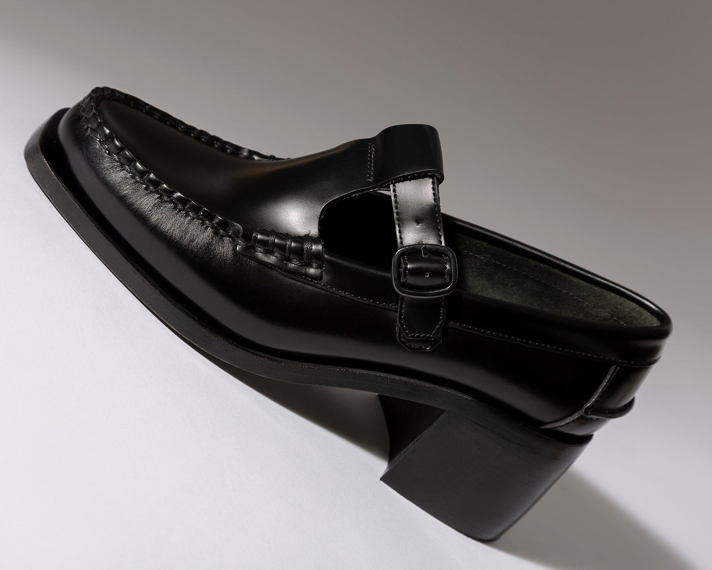 ALBER HEELED - T-Bar Loafer - Hereu outlet