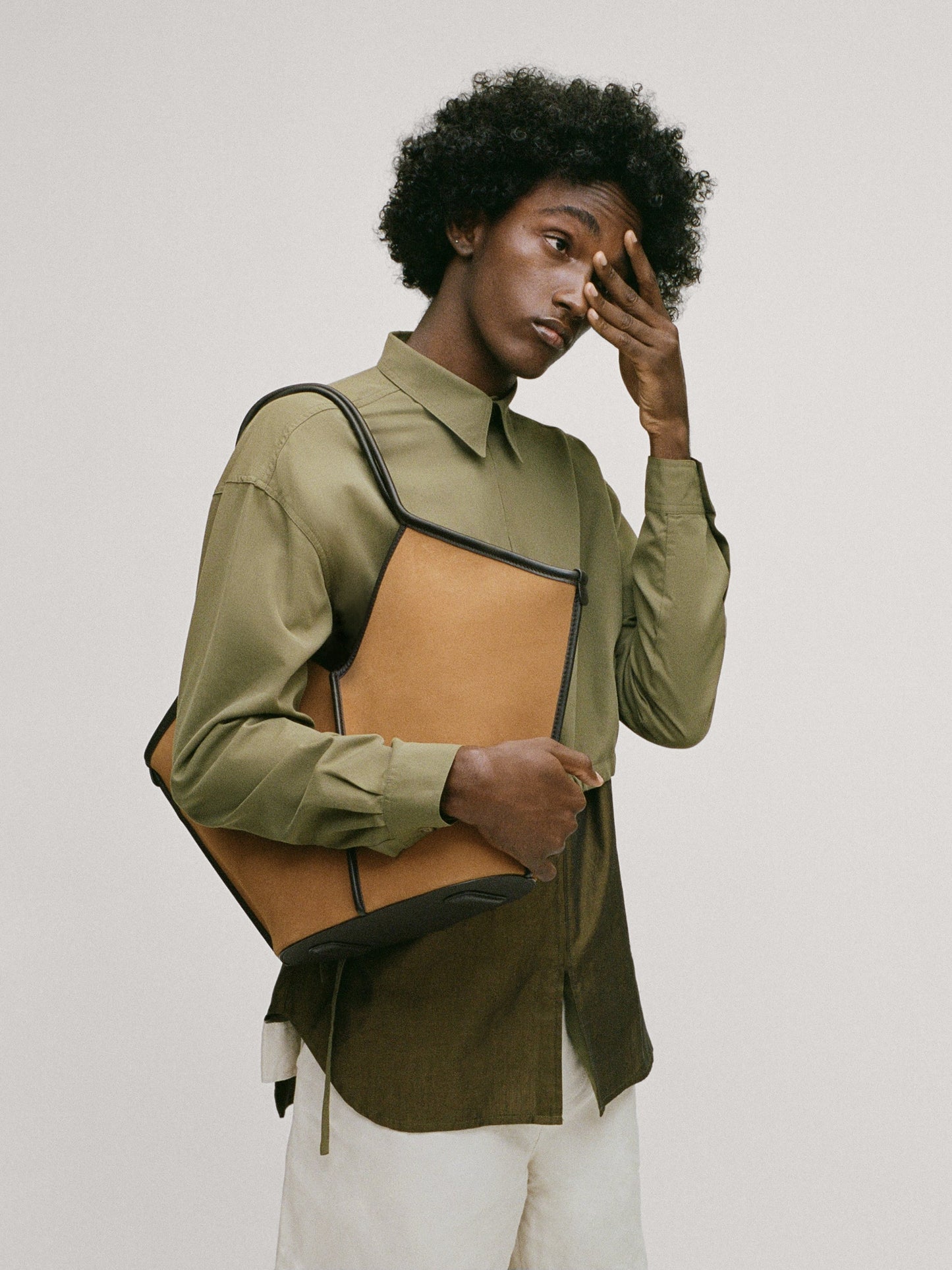 CALELLA SUEDE - Calf Suede Tote Bag - Hereu near me