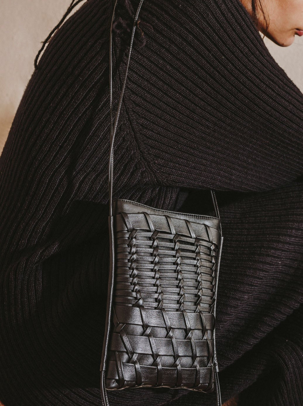 TRENA - Flat Square Crossbody Bag - Hereu for sale