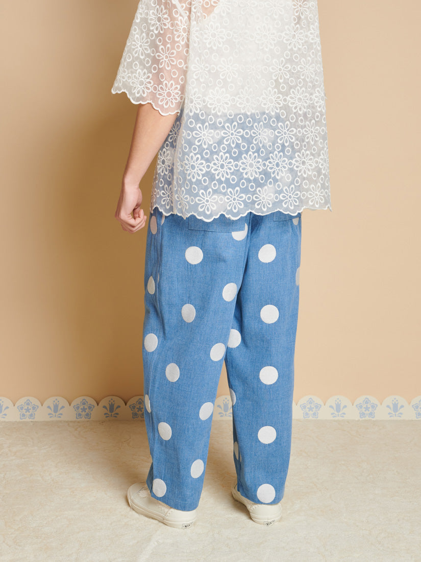 Trousers Washed Indigo Blue | Sister Jane sale