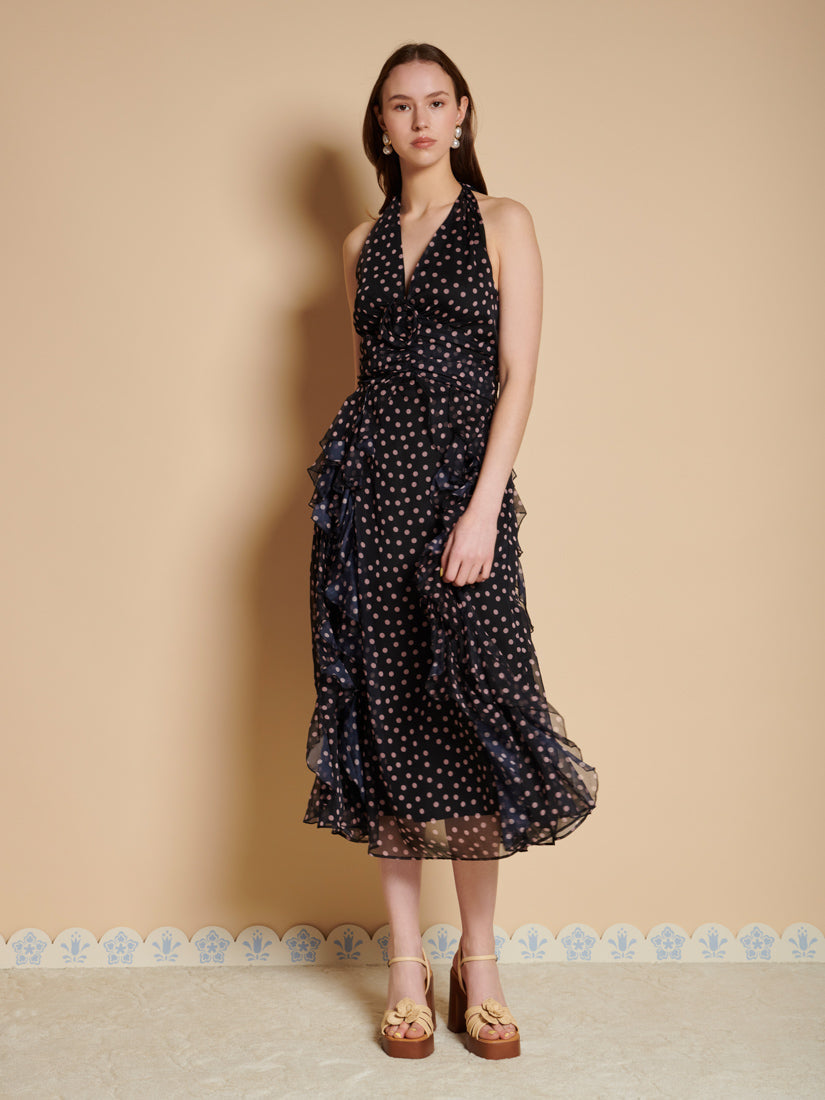 Dresses Black And Pink Spots | Sister Jane outlet
