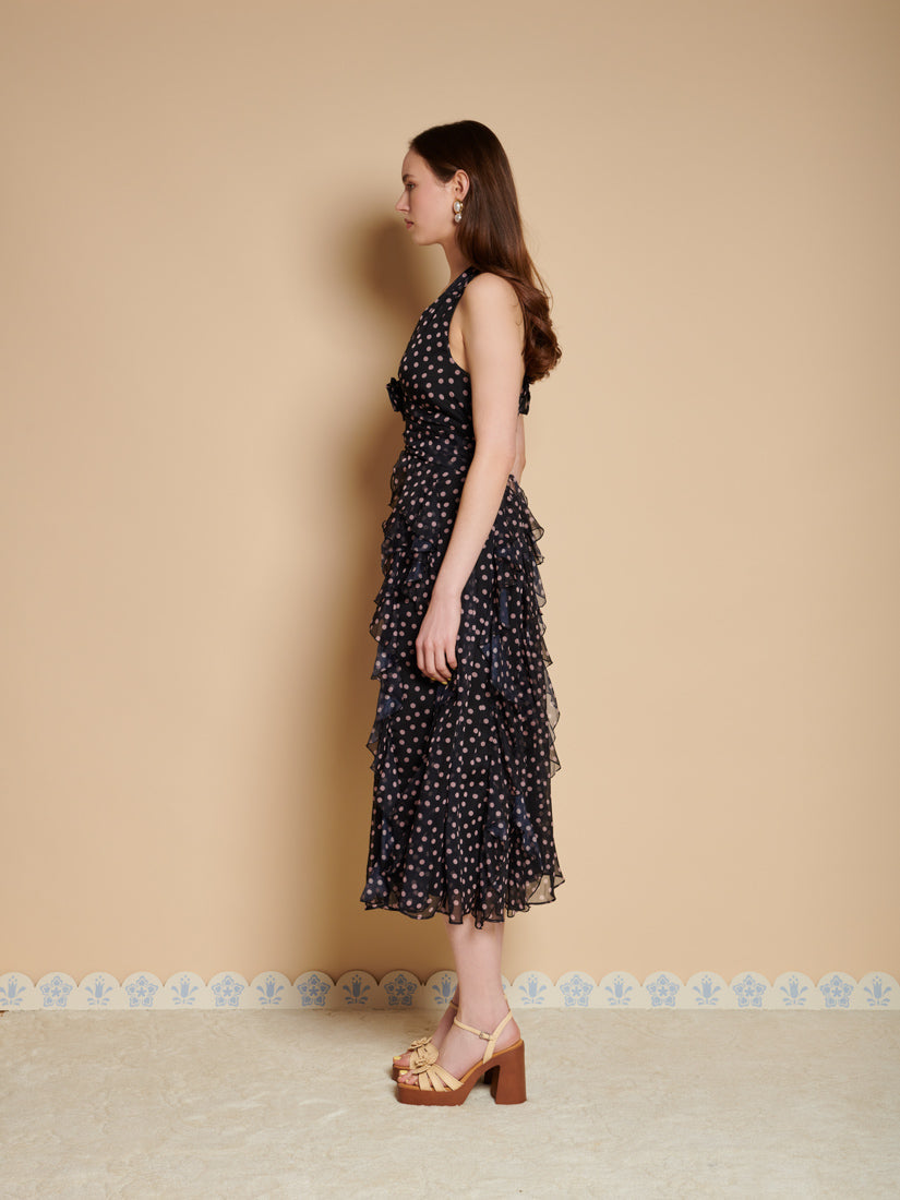 Dresses Black And Pink Spots | Sister Jane outlet