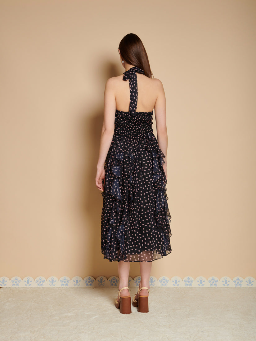 Dresses Black And Pink Spots | Sister Jane outlet