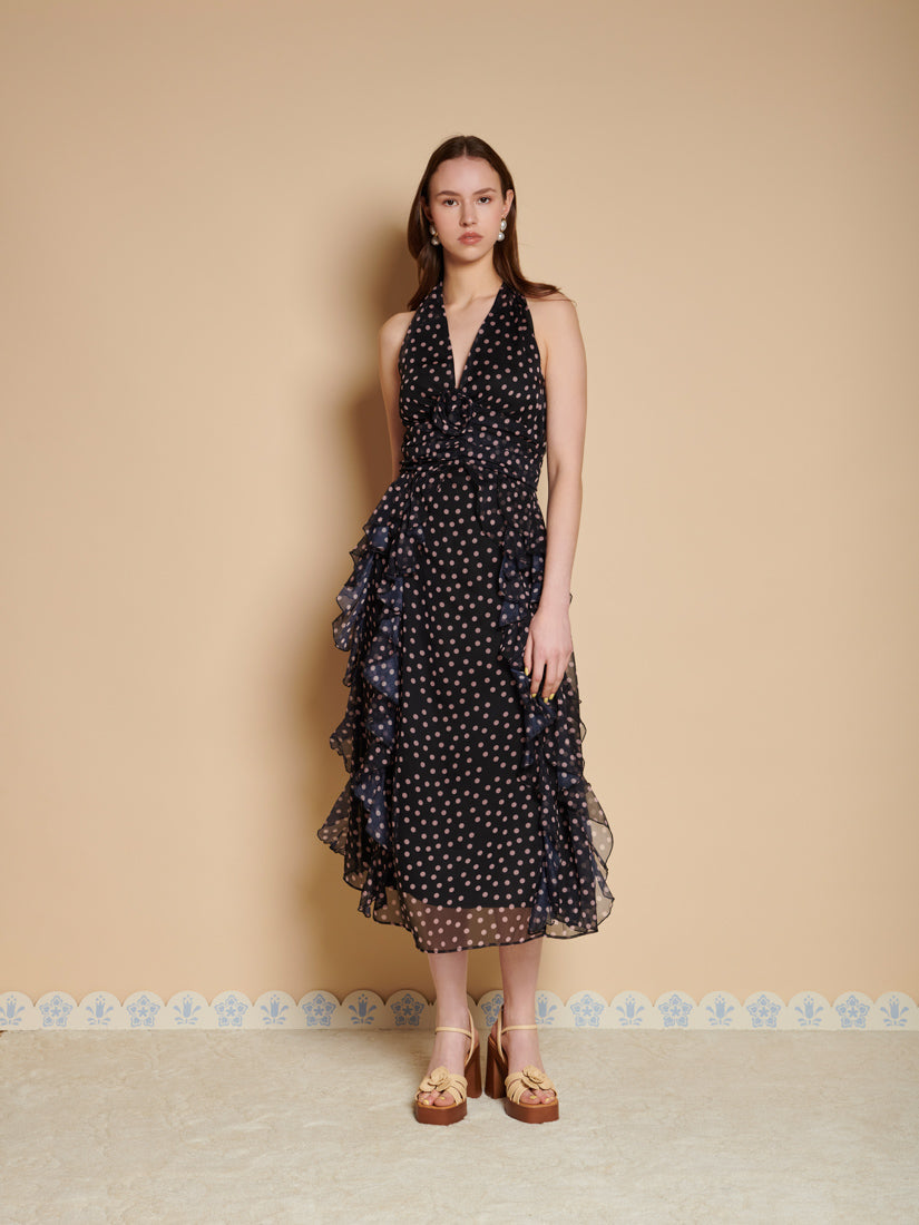 Dresses Black And Pink Spots | Sister Jane outlet