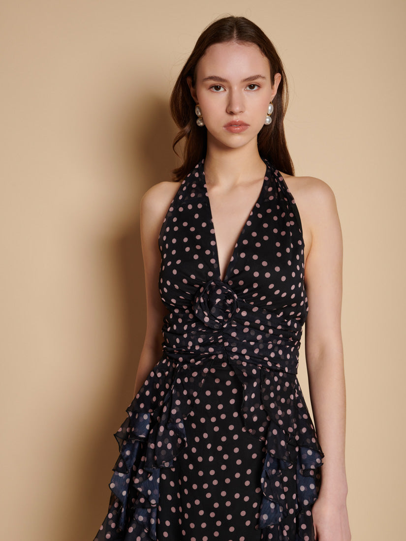 Dresses Black And Pink Spots | Sister Jane outlet