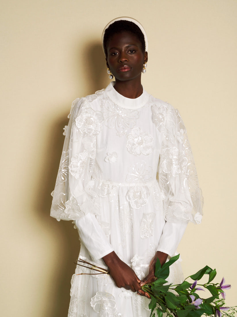 Dresses Pearled White | Sister Jane discount