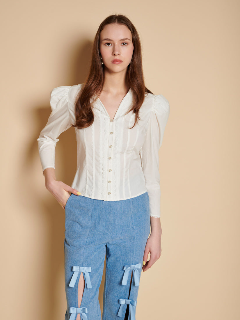 Tops Ivory Cream | Sister Jane for sale
