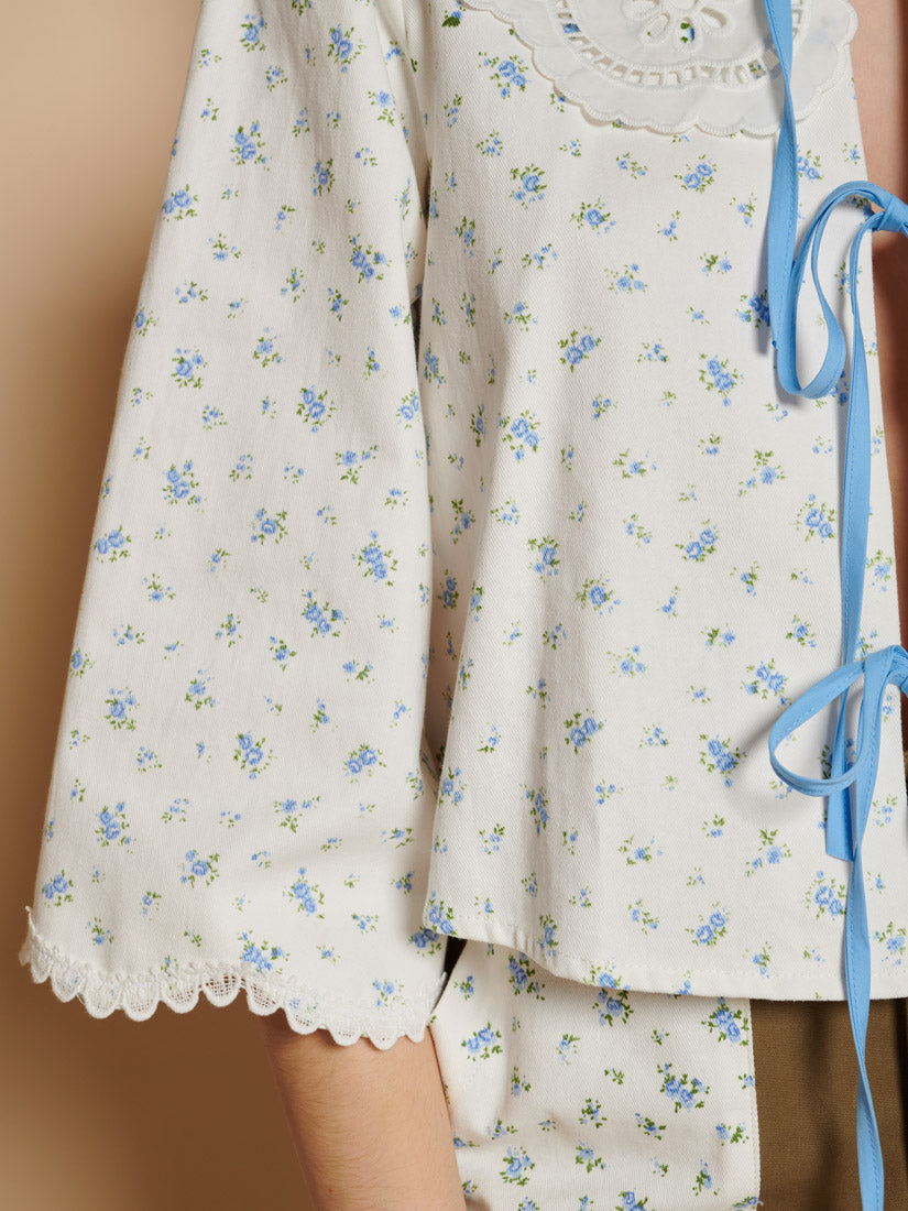 Tops Ditsy In Blue | Sister Jane for sale
