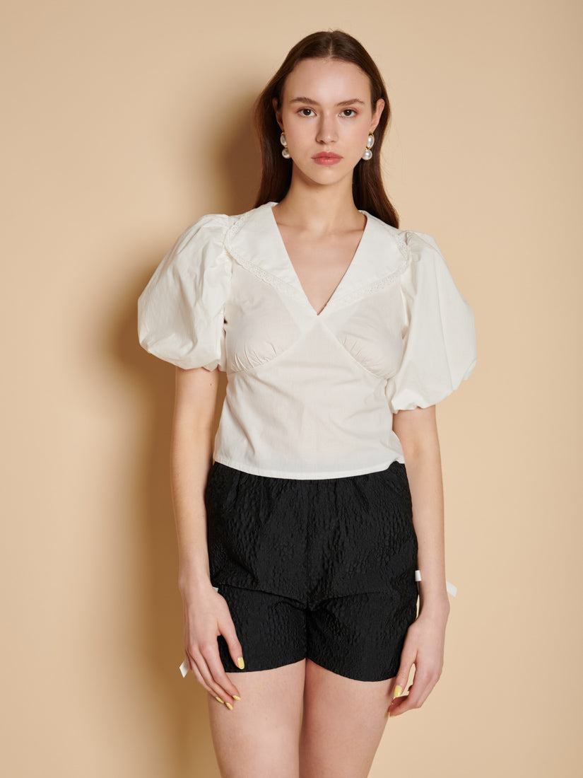 Tops Pearled White | Sister Jane online