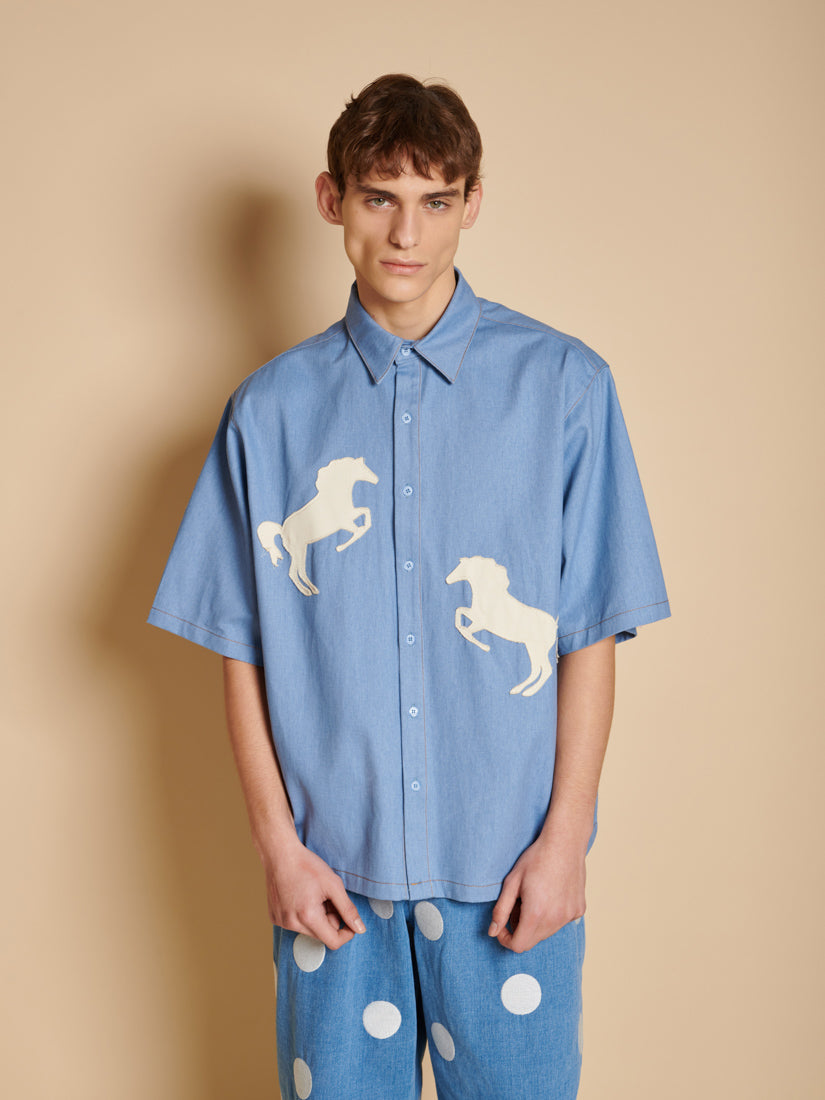 Tops Chambray Blue | Sister Jane sale