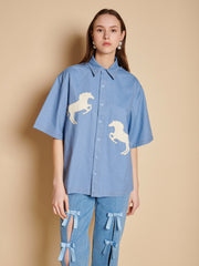Tops Chambray Blue | Sister Jane sale