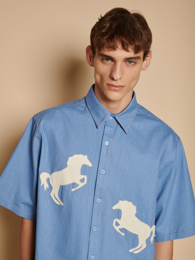 Tops Chambray Blue | Sister Jane sale