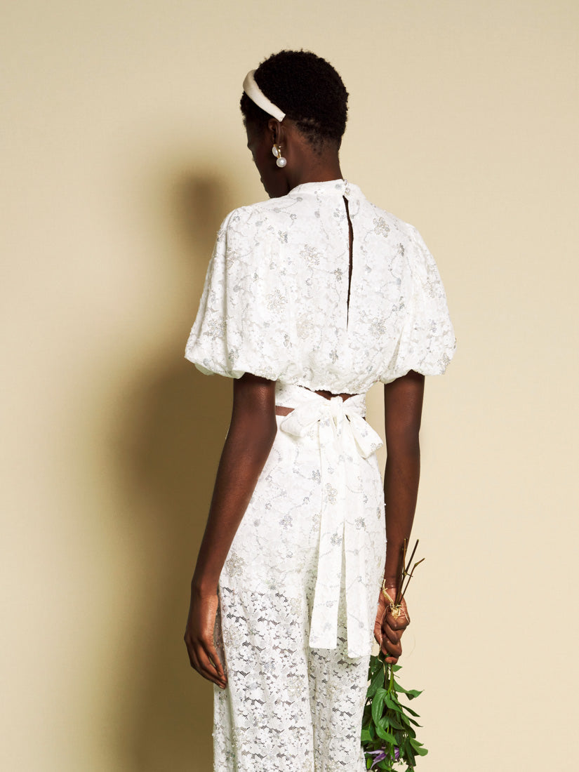 Tops Pearled White | Sister Jane online