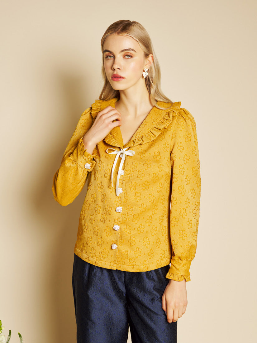 Tops Mustard Yellow | Sister Jane online