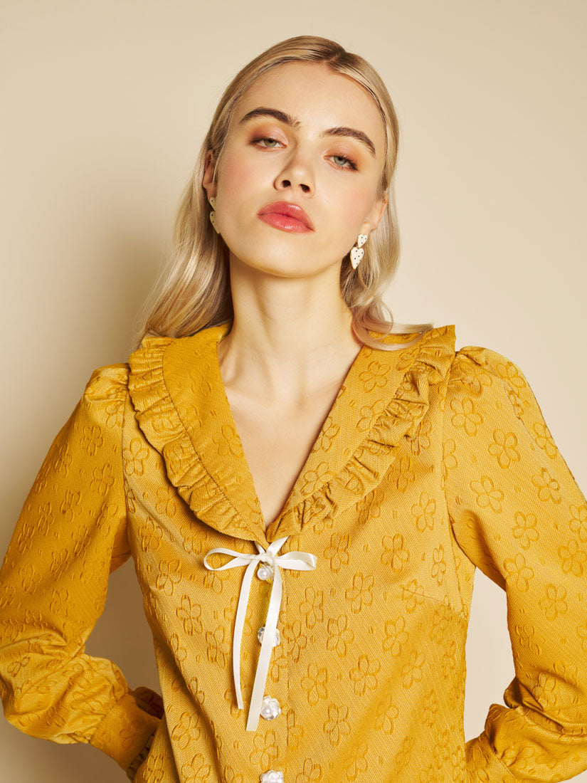 Tops Mustard Yellow | Sister Jane online