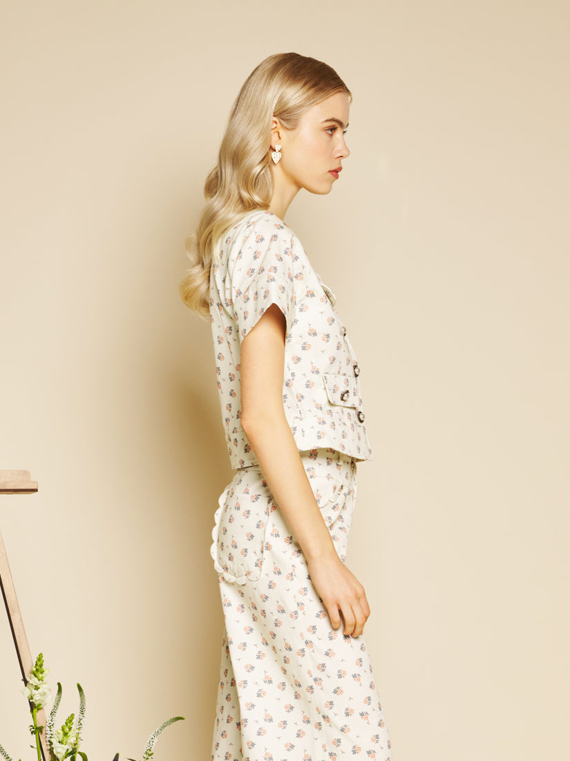 Tops Cream Ditsy | Sister Jane near me