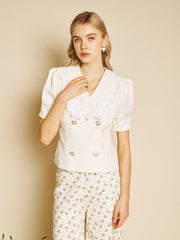 Tops Pearled White | Sister Jane outlet