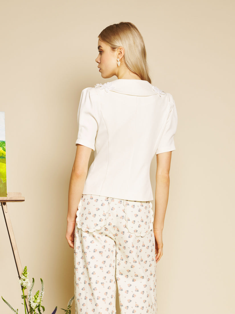 Tops Pearled White | Sister Jane outlet