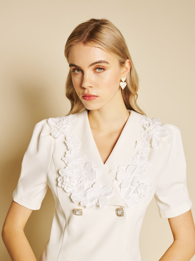 Tops Pearled White | Sister Jane outlet