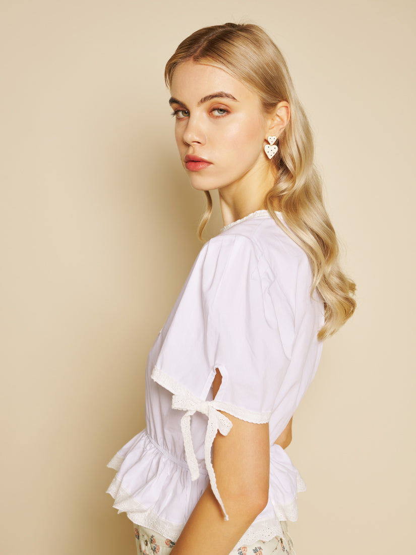 Tops Pearled White | Sister Jane discount