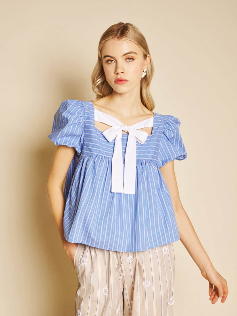 Tops Washed Indigo Blue | Sister Jane near me