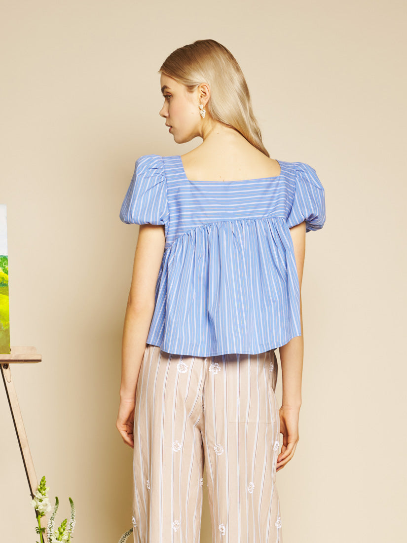 Tops Washed Indigo Blue | Sister Jane near me