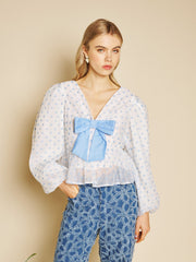 Tops Blue Spot & White | Sister Jane for sale