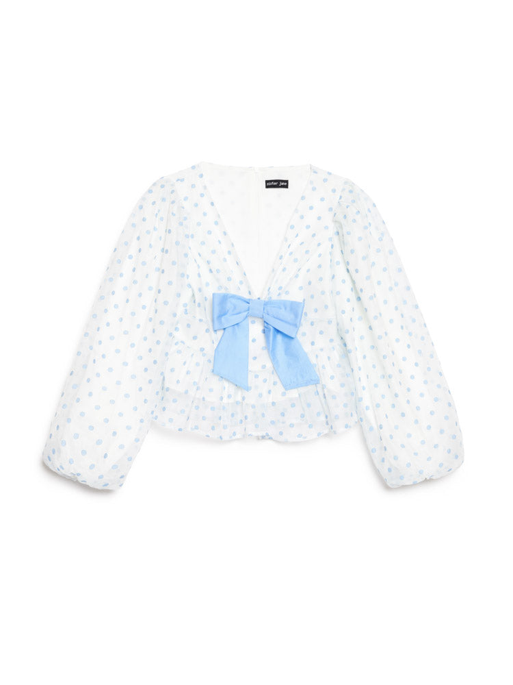 Tops Blue Spot & White | Sister Jane for sale