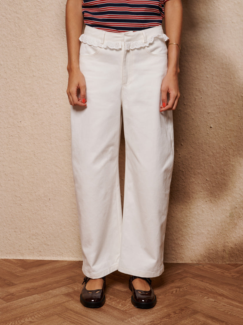 Bottoms Pearled White | Sister Jane for sale