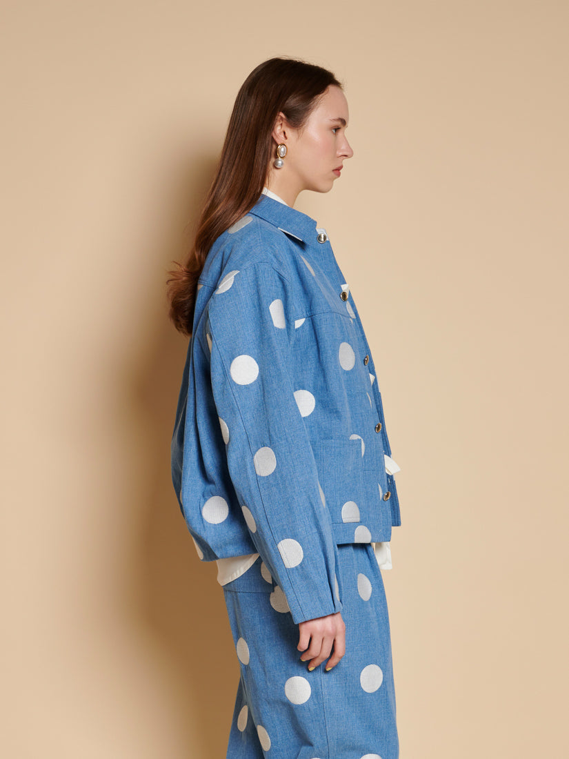 Jackets Washed Indigo Blue | Sister Jane for sale