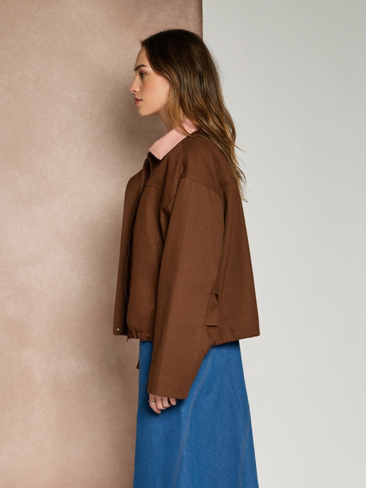 Jackets Cafe Brown | Sister Jane sale