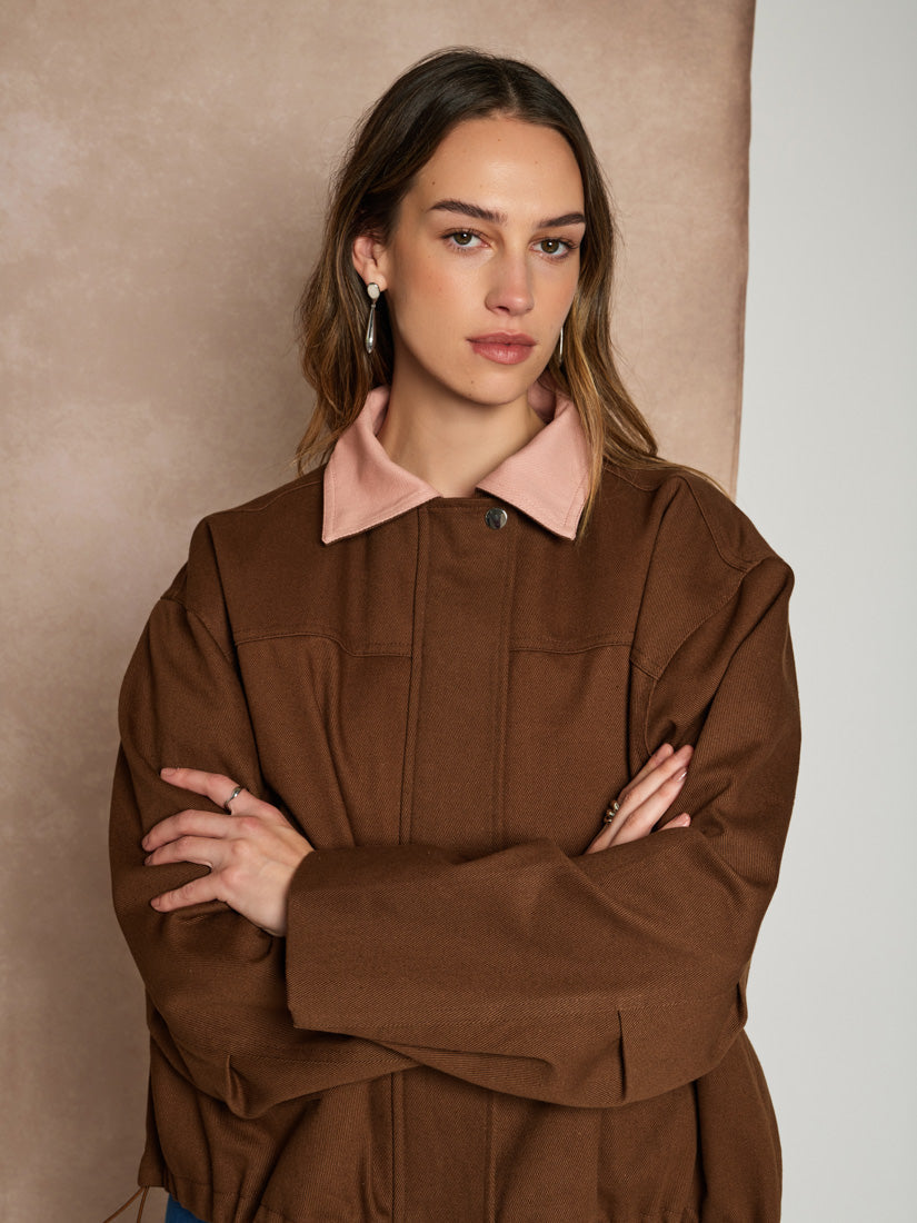 Jackets Cafe Brown | Sister Jane sale
