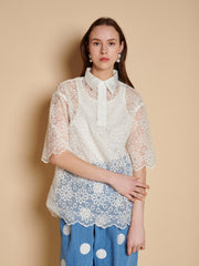 Shirts Pearled White | Sister Jane online