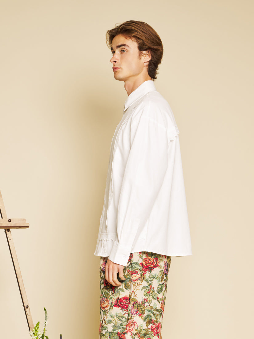 Shirts Pearled White | Sister Jane near me