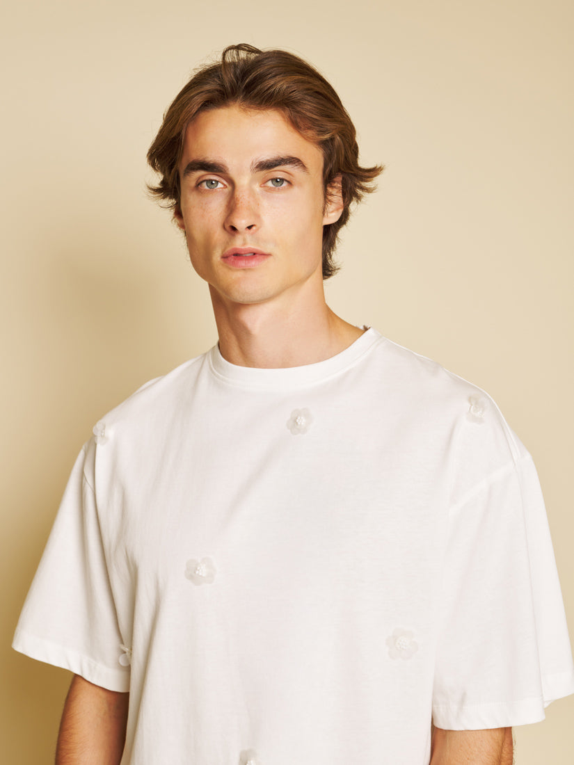 Shirts Pearled White | Sister Jane for sale