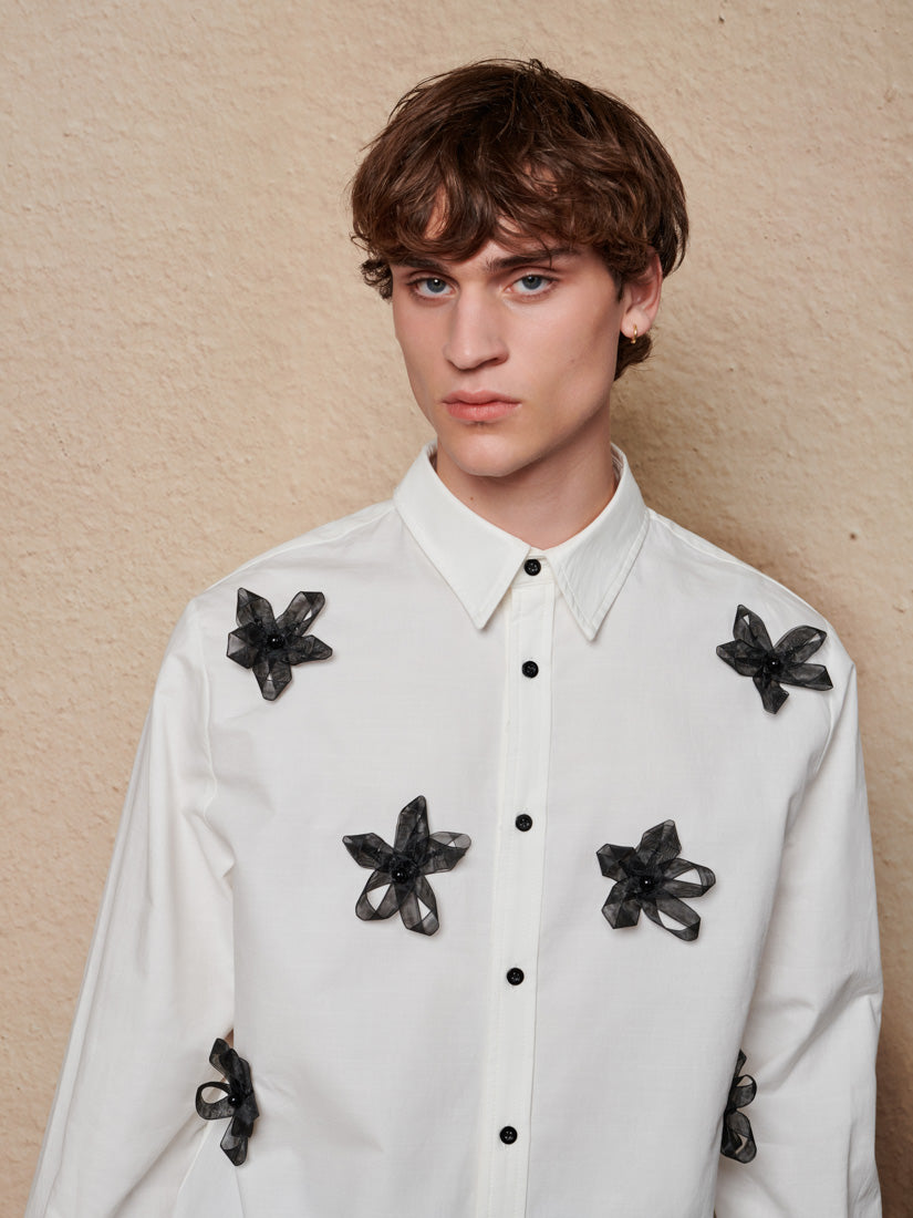 Shirts Pearled White | Sister Jane near me