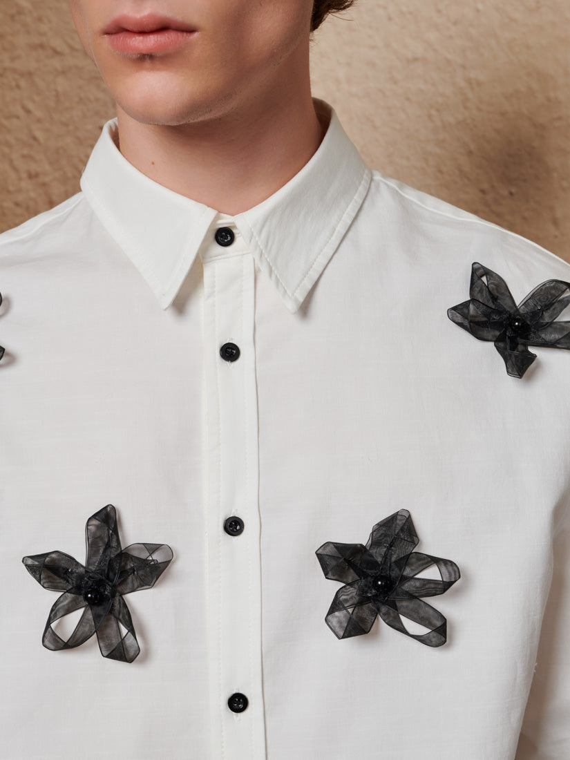 Shirts Pearled White | Sister Jane near me