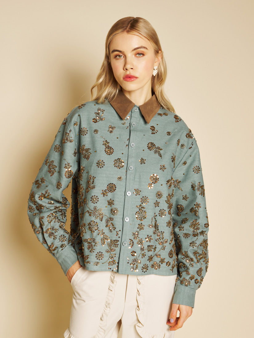 Jackets Washed Indigo Blue | Sister Jane online