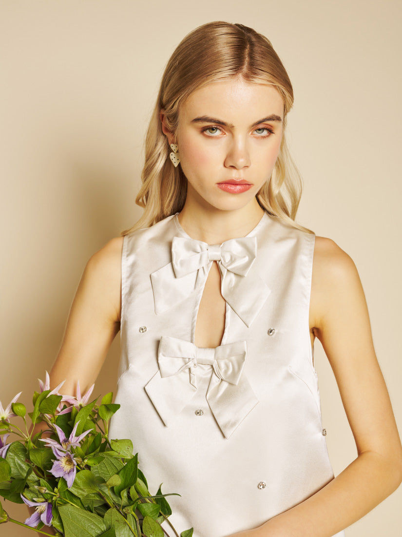 Dresses Pearled White | Sister Jane outlet
