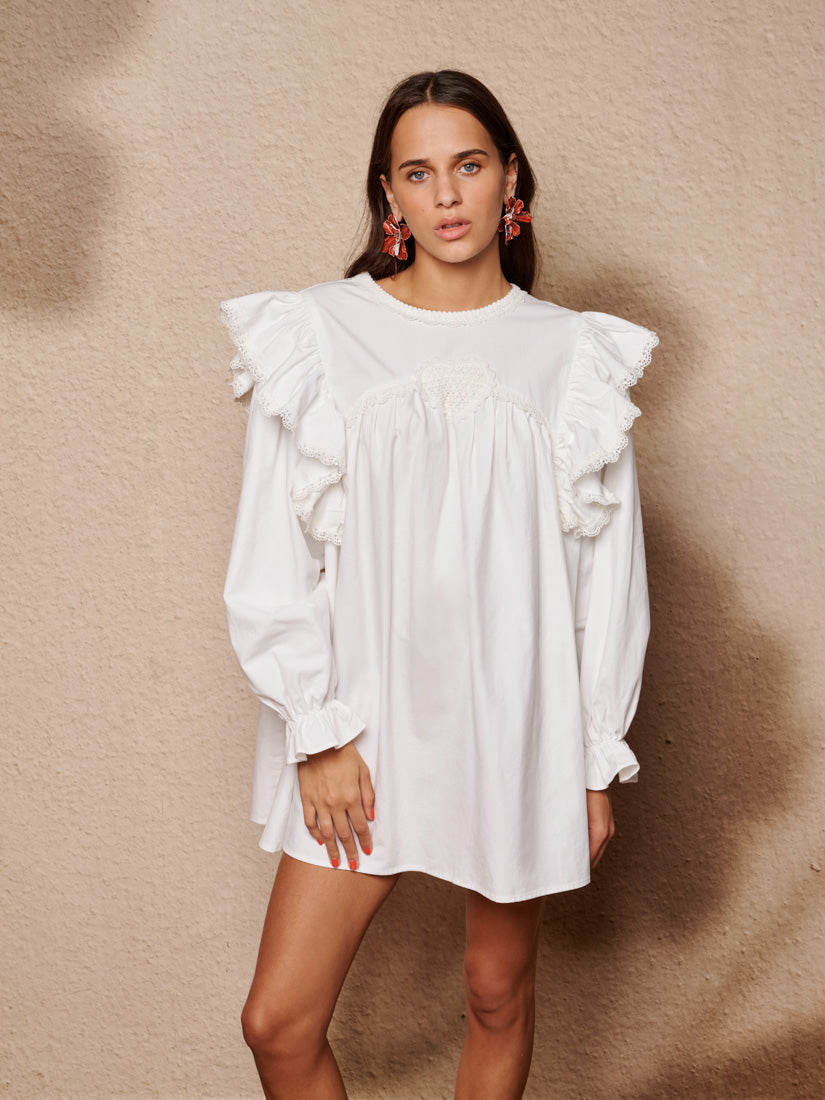 Dresses Pearled White | Sister Jane discount