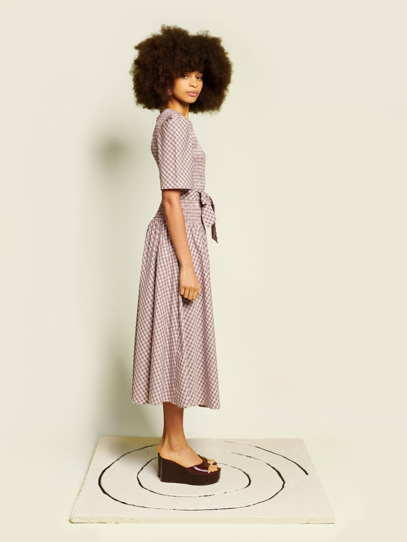 Dresses Pink & Brown Check | Sister Jane for sale