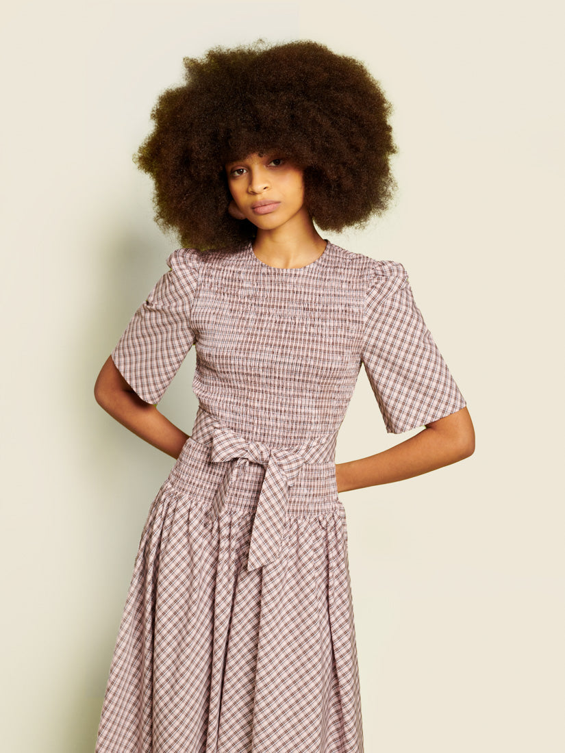 Dresses Pink & Brown Check | Sister Jane for sale