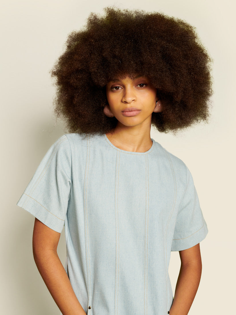 Dresses Washed Pale Blue | Sister Jane outlet