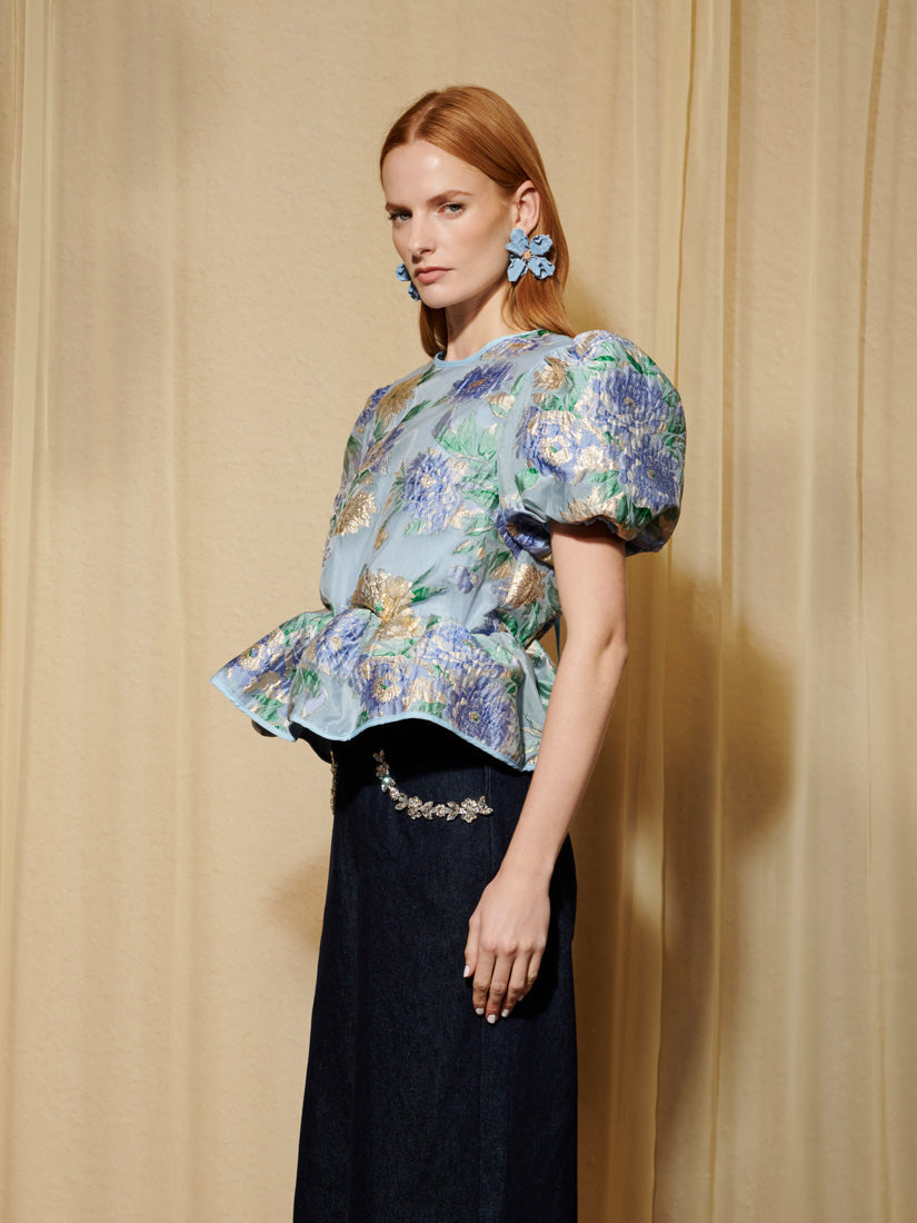 Tops Cerulean Blue | Sister Jane near me