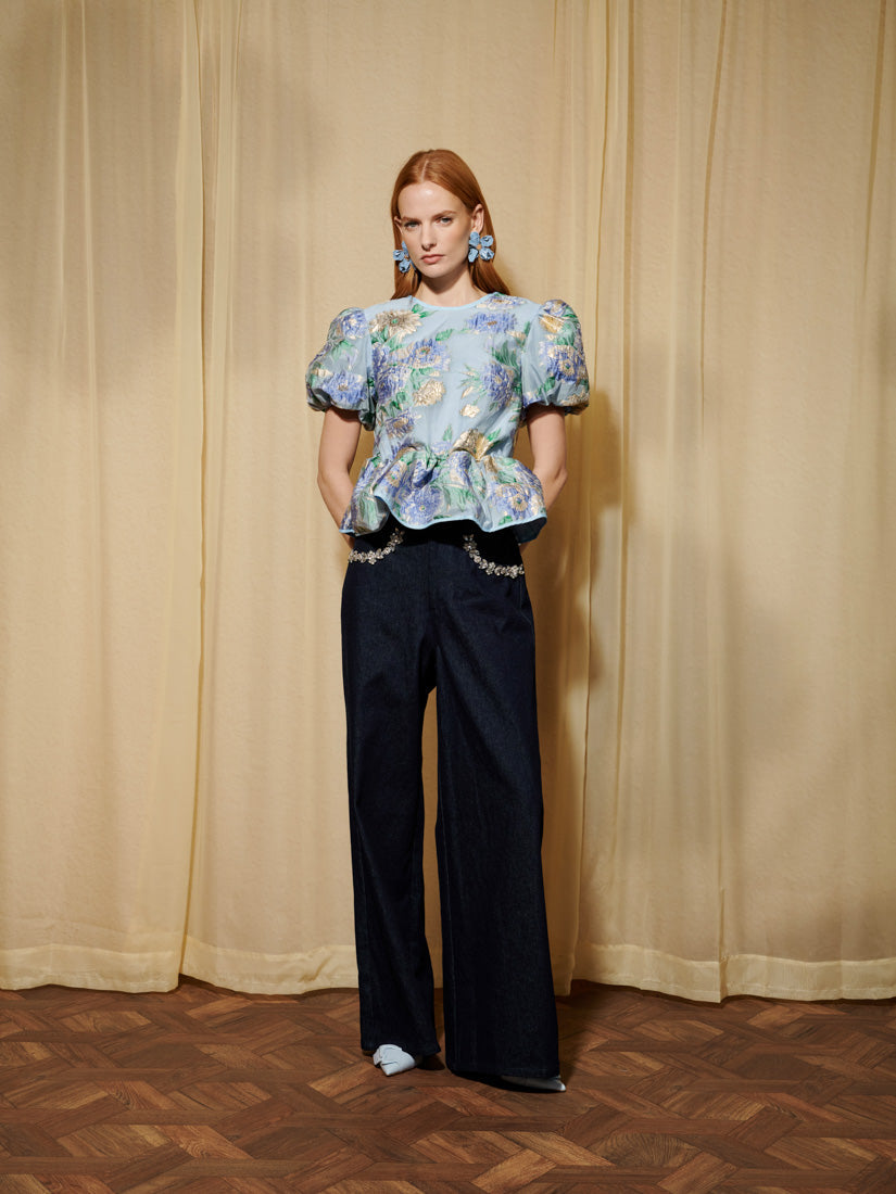 Tops Cerulean Blue | Sister Jane near me
